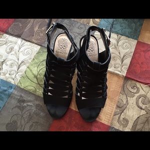 Vince Cameron Swede black heels
